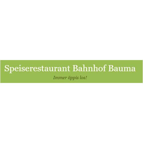 Restaurant Bahnhof Bauma